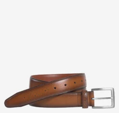Burnished Leather Belt - 07508080-36