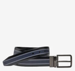 Reversible Printed Leather Belt - 07508553-44