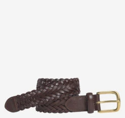 Boys Leather Woven Belt - 07701013-22